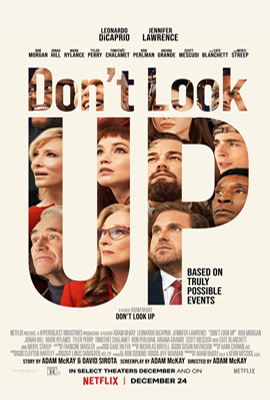 Don't Look Up (2021) เรื่องโปกฮาวันโลกาวินาศ